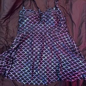 Torrid Mermaid swimsuit dress